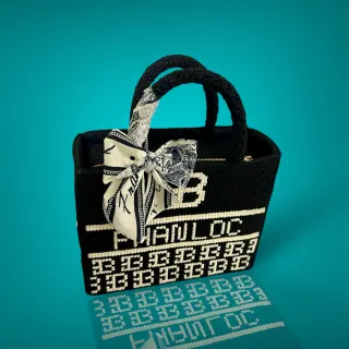 Túi Tote thêu tên hoạ tiết thêu tên có sẵn - anh 2